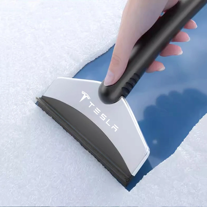 مكشطة إزالة الثلج قطع غيار السيارات مجرفة السيارة أداة تنظيف الجليد لطراز تسلا 3 Y S X Roadster Cybertruck Juguete Coil Bonina #6