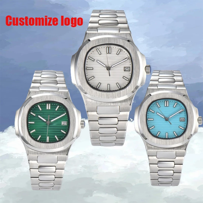 

40mm 10Bar waterproof case NH Watch 35 Automatic mechanical movement 316L stainless steel sapphire glass custom logo