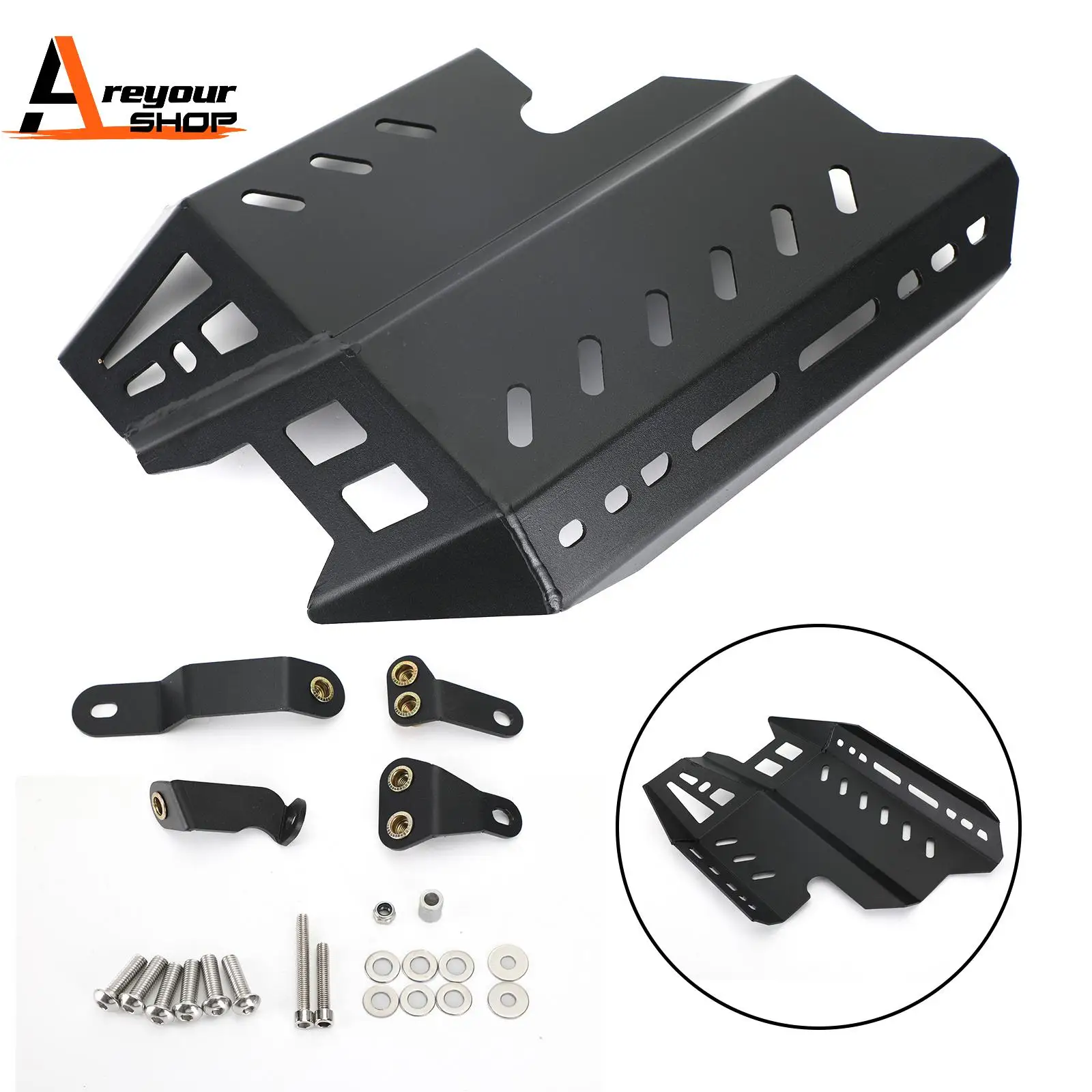 

SKid Plate Under Fairing Sump Guard for Honda CB 500 X PC64 / CB 400 X 2019 2020 2021