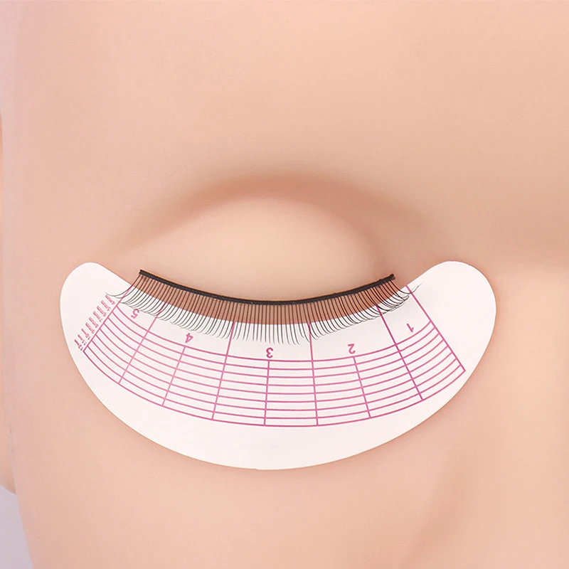 Autocollants de Cartographie de Cils, Mise à Niveau, 70 Paires, Embouts de Positionnement sous les Yeux, pour Extension, Patch en Papier