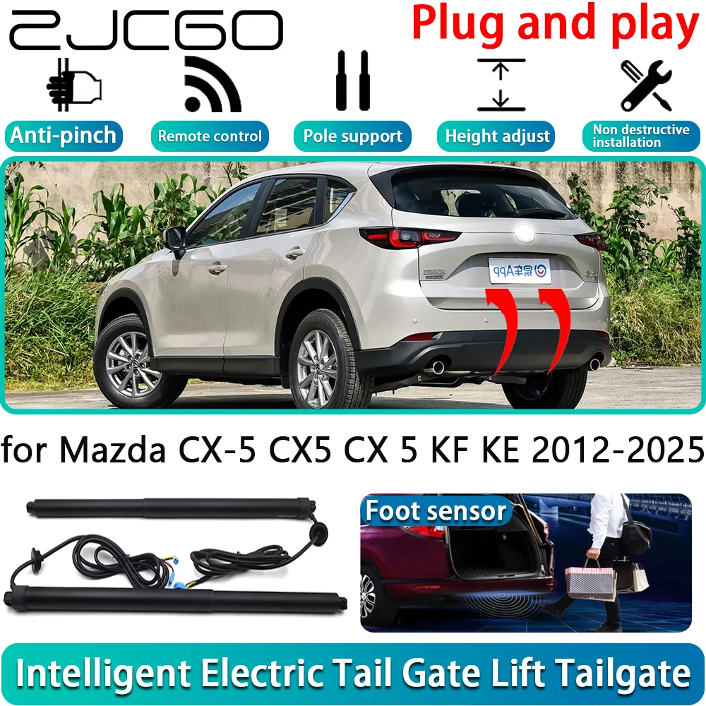 

for Mazda CX-5 CX5 CX 5 KF KE 2012-2025 Car Electric Powered Tailgate Power Liftgate Automatic Tailgate System With Foot Sensor