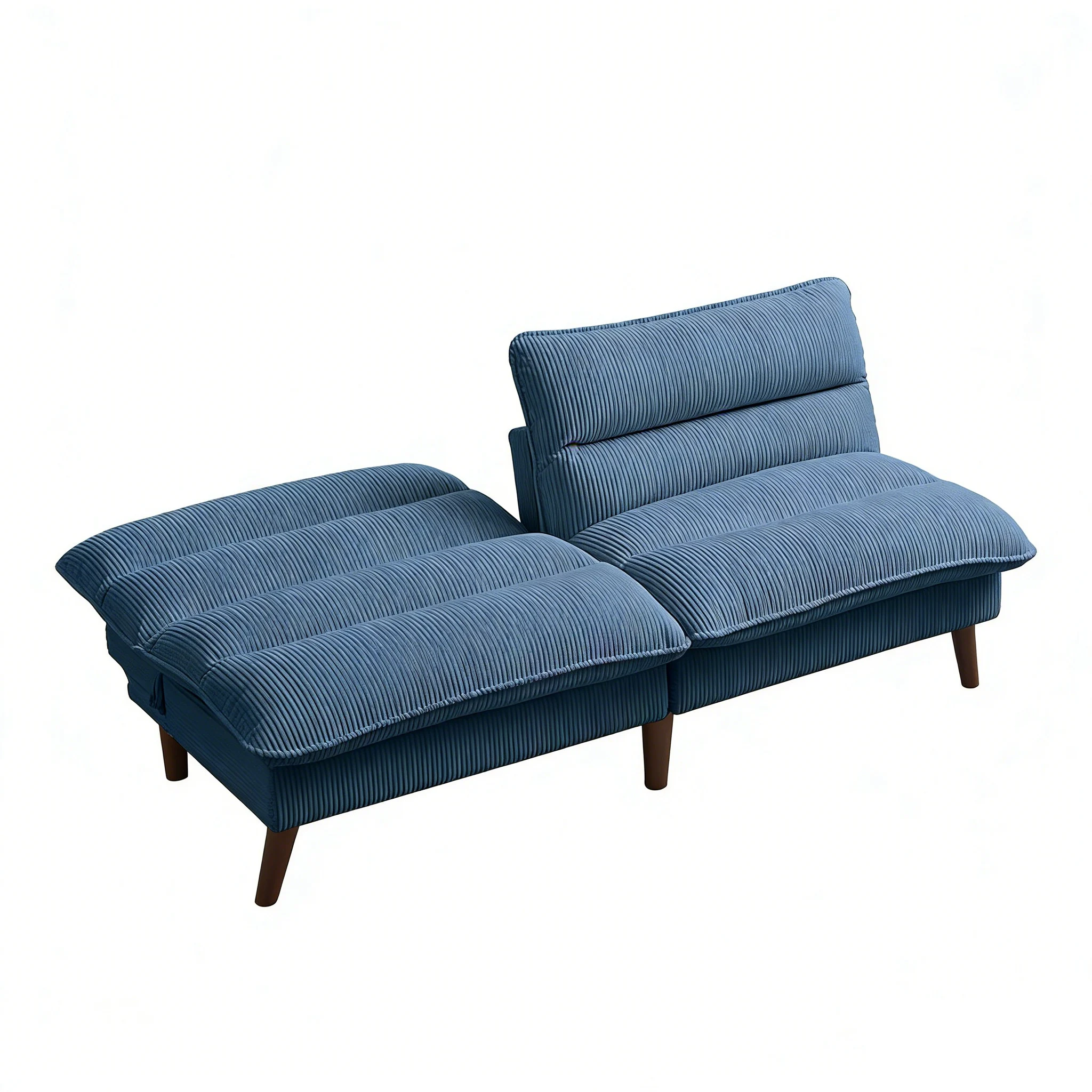 Switzerland Quality Fabric Foldable Sofa Bed Compact Single Sofa Bed Multifunctional Sofa Bed for Home Office Sleeping Space
