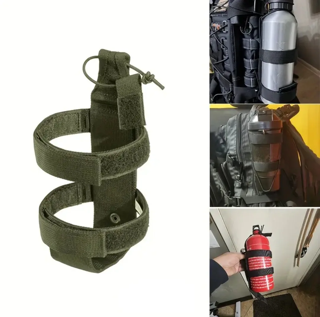 

New Outdoor Tactical Adjustable MOLLE Kettle Water Cup Insulated Cup Cover One-piece Waist Hanging Bag