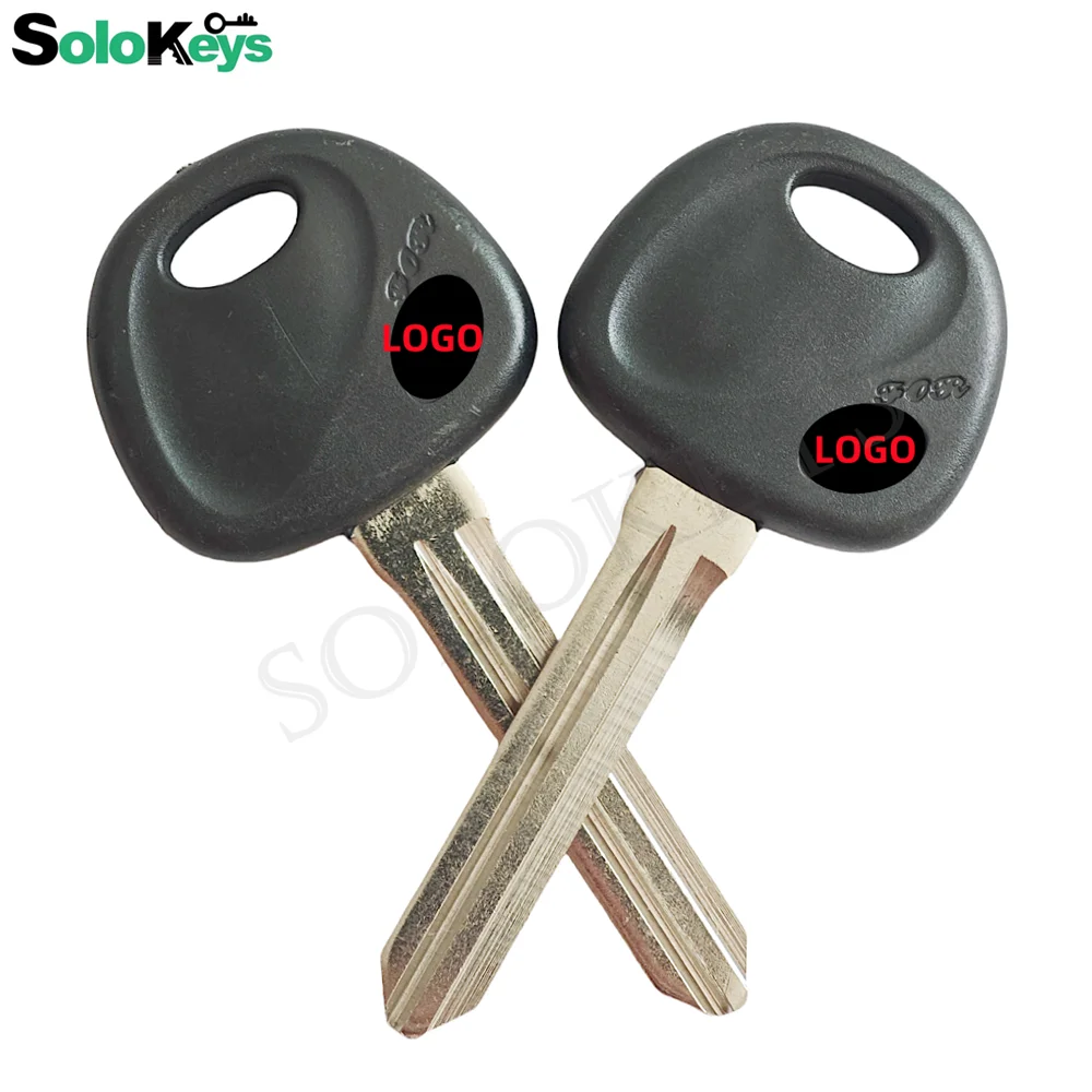 5Pcs/Lot SOLOKEYS X282-P HY17-P Mechanical Key Blanks for Various Models by Hyundai and Kia With double-sided engraving LOGO