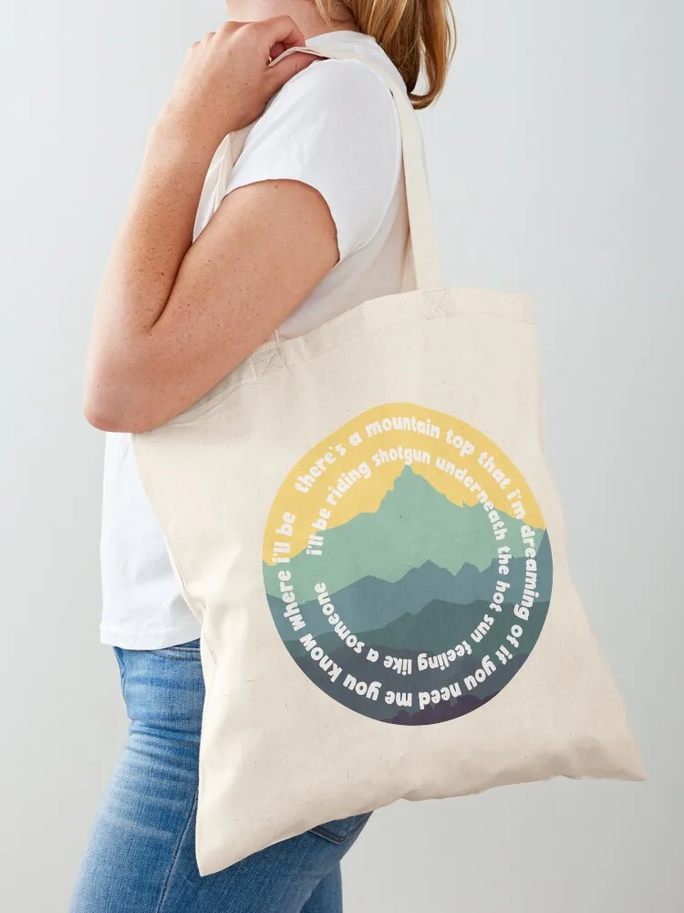 

i'll be riding shotgun Tote Bag reusable shopping bags canvas tote cloth the bag