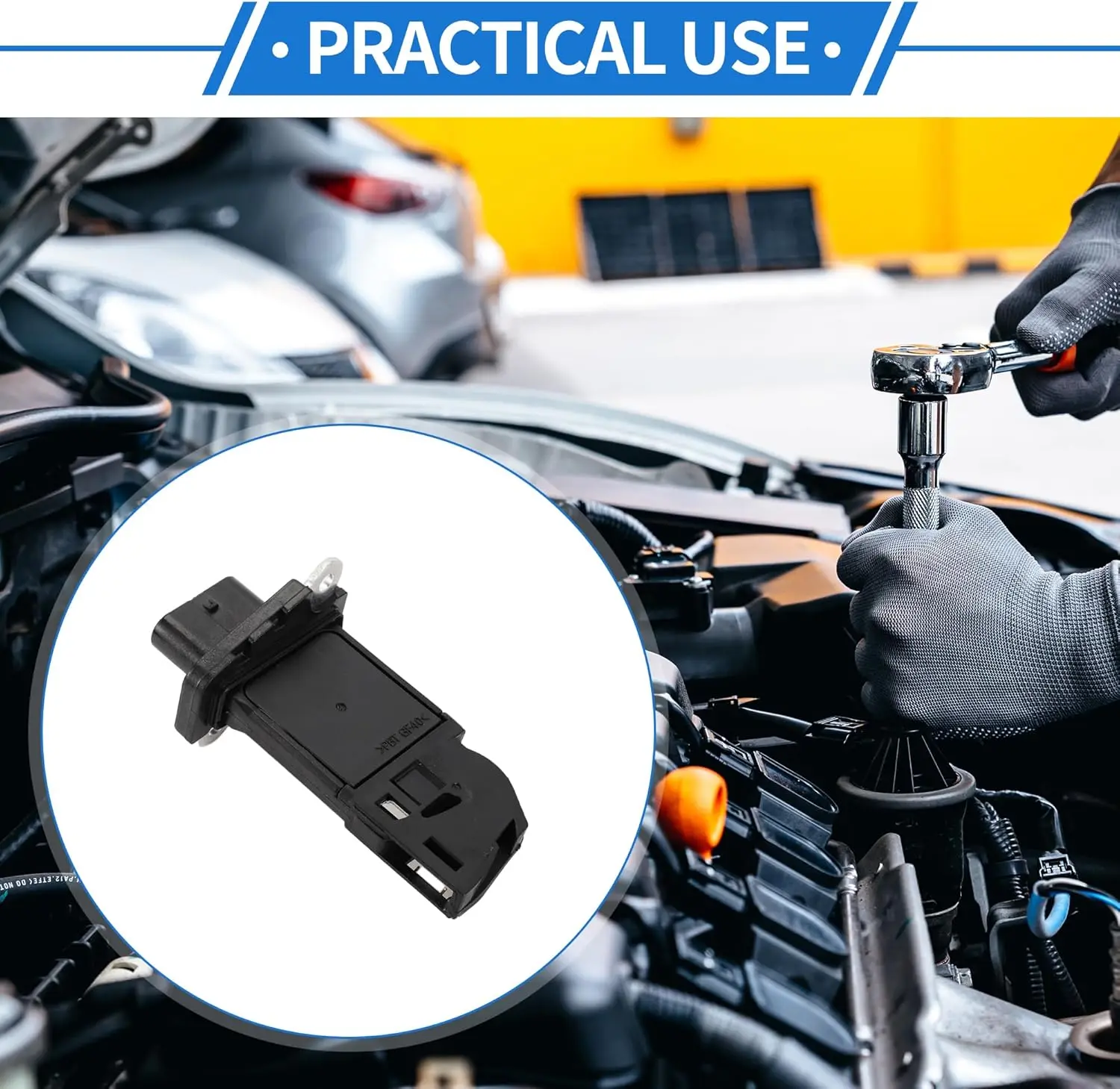 

High Quality Car Air Mass Meter Sensor For Audi A4 A5 A6 A7 Q5 Q7 Fits Volkswagen Car Accessories 059906461S