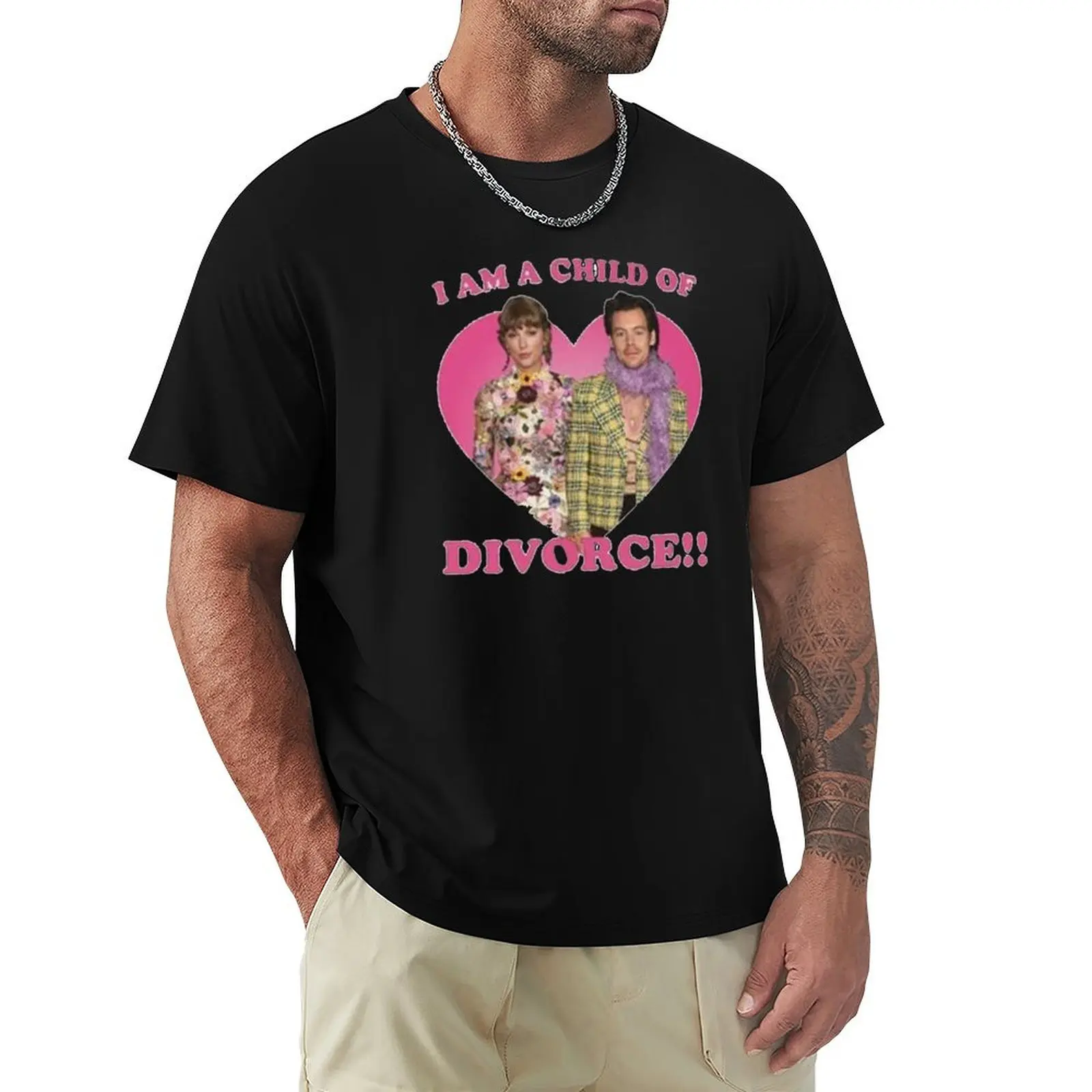 Child of Divorce Heart T-Shirt t shirt man designer T-Shirt