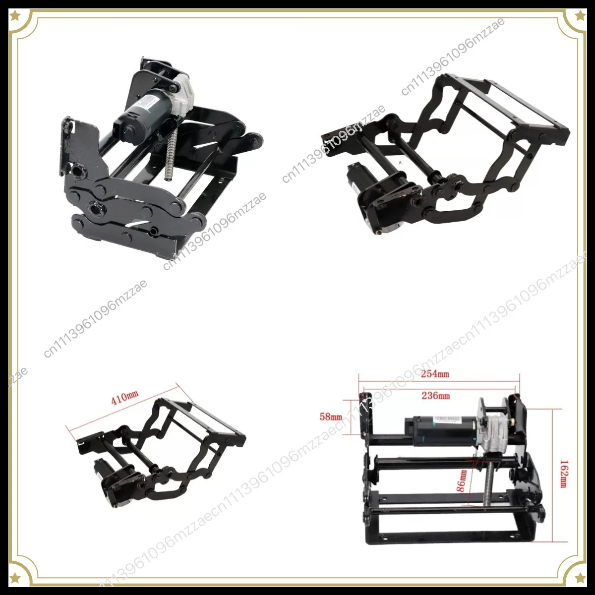 Car Seat Electric Leg Support/aviation Seat Push Rod Type Leg Support Leg Modification
