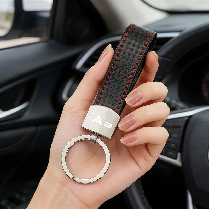 

Металлический брелок для ключей с клетчатым узором, роскошный брелок для Audi Sline A3 A4 A5 A6 A7 A1 A2 A8 Q1 Q2 Q3 Q4 Q5 Q6 Q7 Q8 TT RS3 RS7