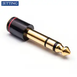 6.35mm 1/4 Male to 3.5mm 1/8 Female Connector Stereo Headphone Adapter Audio Jack Adapter for Aux Cable Headphone