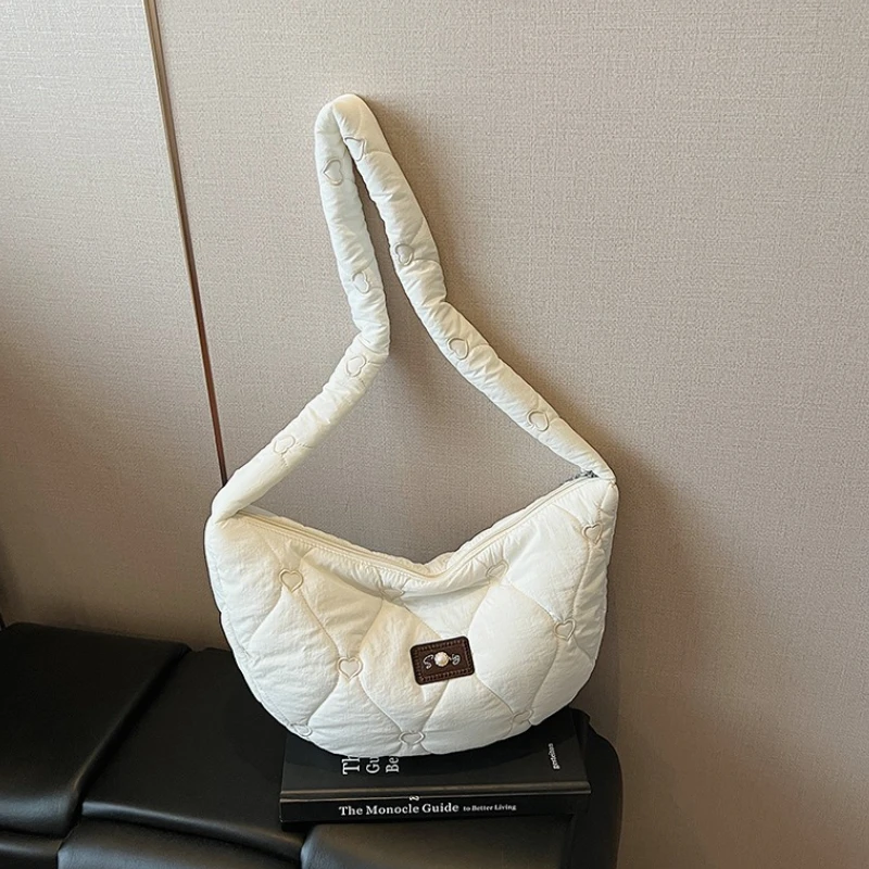 نسيج جديد بسيط حقائب المتشرد النساء الترفيه التسوق حقائب الكتف Crossbody خفيفة الوزن سعة كبيرة حقيبة ركاب عادية