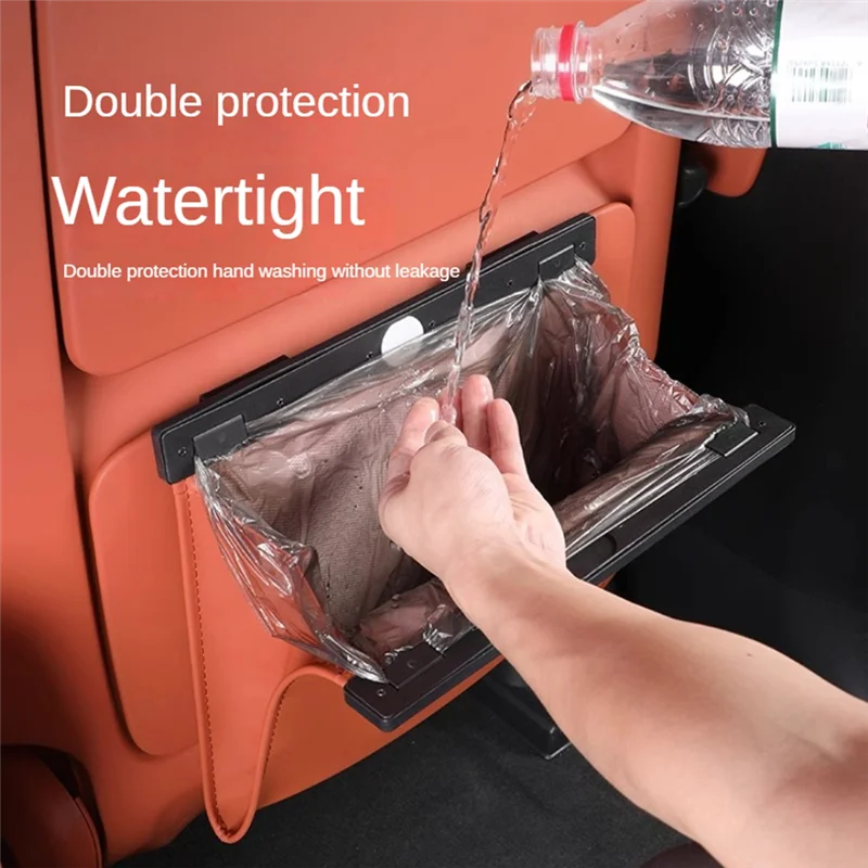 ABJO-For Lixiang L7 L8 L9 2022 2023 سيارة الخلفي كيس النفايات مقعد السيارة الخلفي كرسي معلق الخلفي حقيبة التخزين