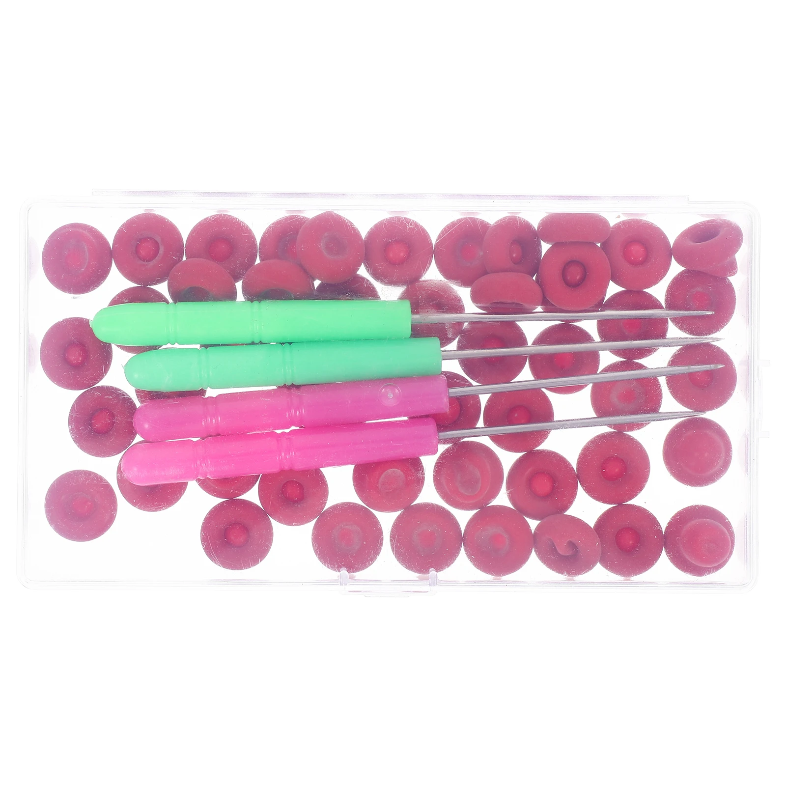 

54 Pcs Sealed Cap Set Glass Glue Sealing Cover Caulk Leakproof Mouth Assorted Caps Covers Reusable Caulking