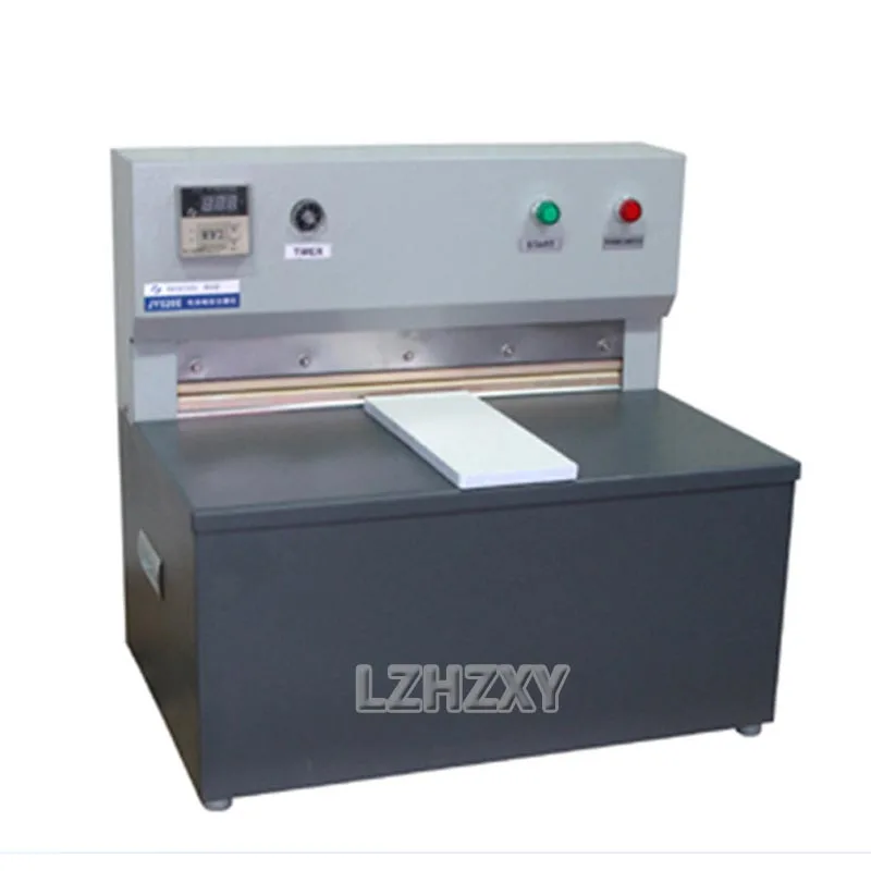 Electric Photo Book Hard Cover Spine Grooving Press Machine 520MM Joint Pressing Machine 220V Book Back Roller Rounding Press