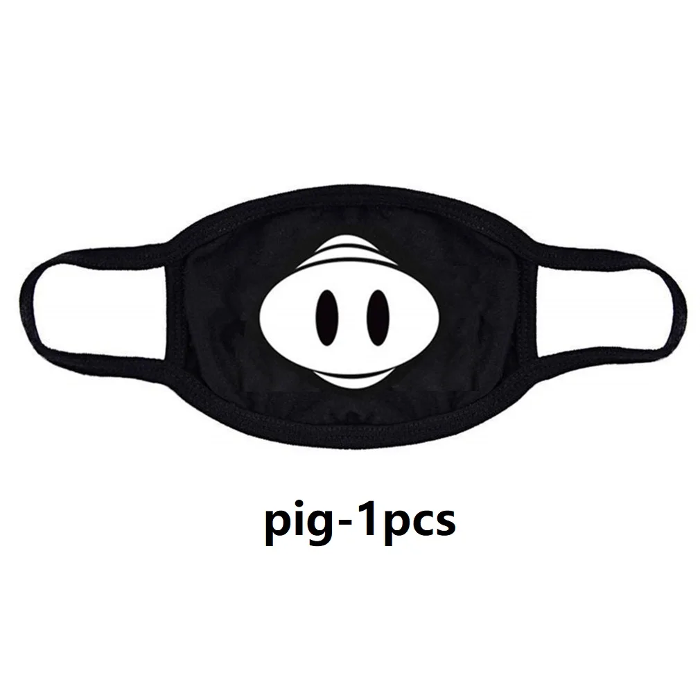 قطعة واحدة من قناع القطن مريح وصديق للبشرة وقابل للغسل وقابل للغسل باللون الأسود وخفيف الوزن ومناسب للتنقل والسفر #6