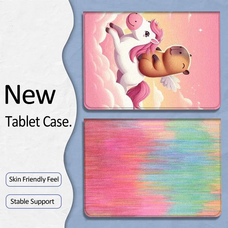 

Colorful Gradient Art For Samsung Galaxy Tab A7 A A8 A9 A11 S6 S11 10.1 10.4 10.5 Inch Lite PLus Soft Tablet Case Gift