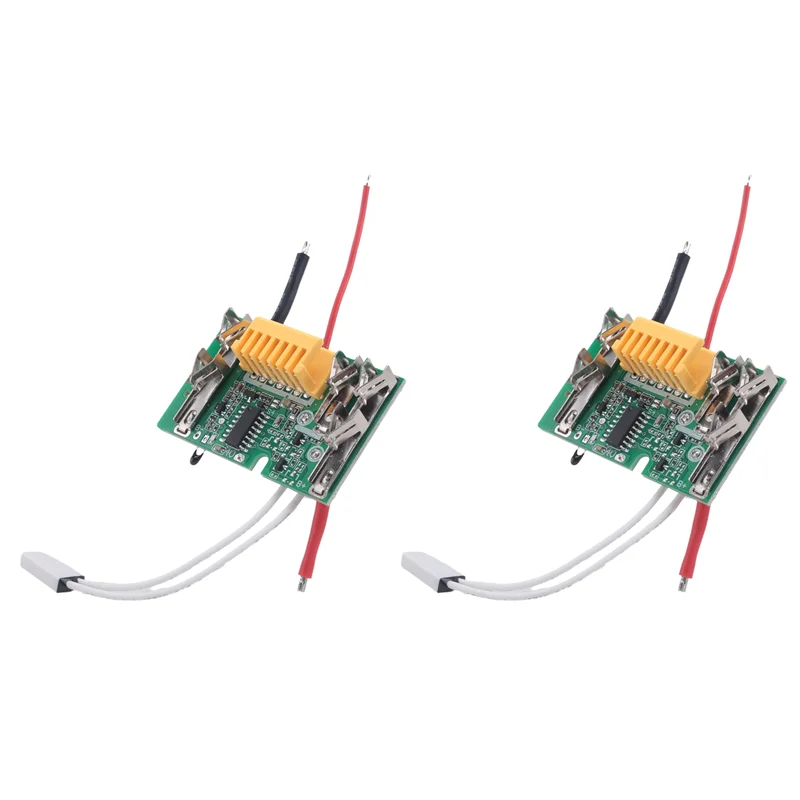 أجهزة الطبخ 2 قطعة PCB وحدة الدائرة أجزاء اللوحة 18 فولت بطارية رقاقة لوحة دارات مطبوعة استبدال ل BL1830 BL1840 BL1850 LX