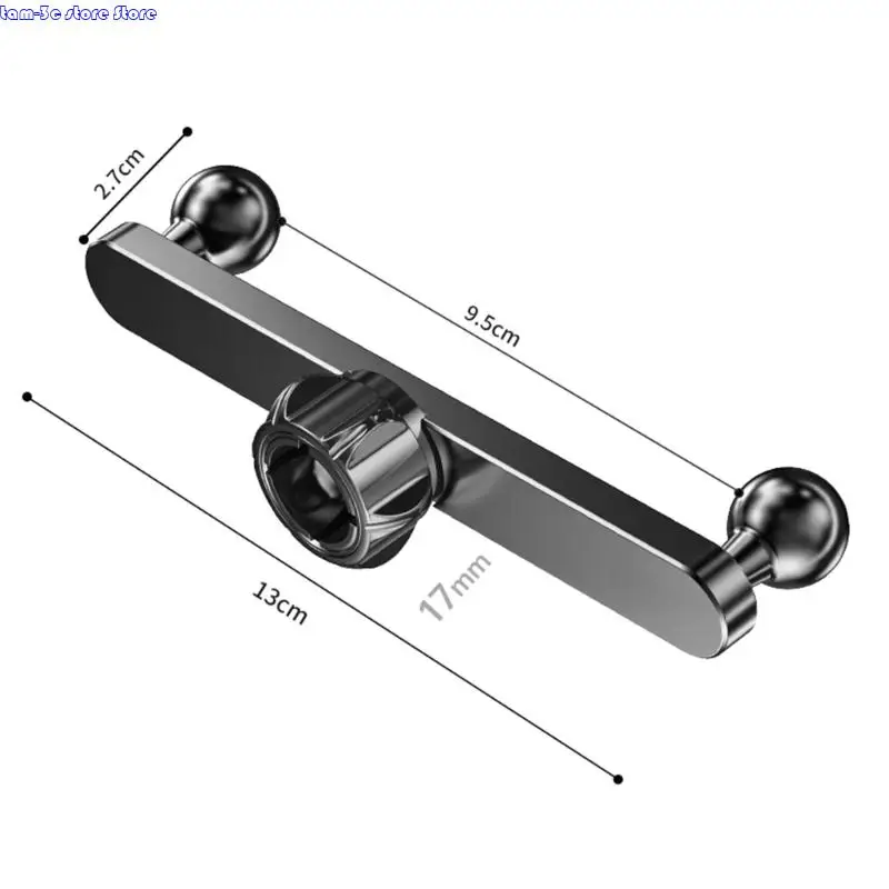 D0UA Doppelte 17 -mm -Ballmontageverlängerung 1 bis 2 Rotationsadapter des Fugenkopfes Extender