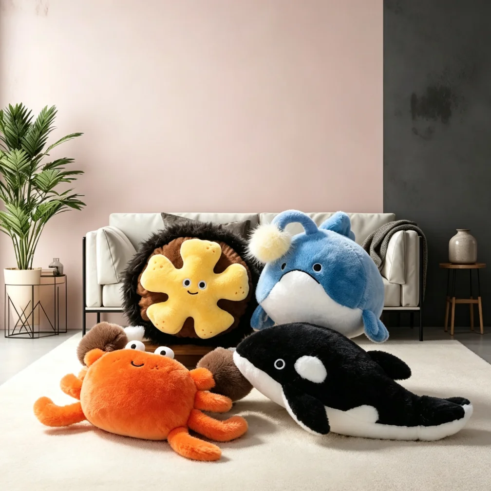 Funny Soft Cute Quality MorganOcean Pillow Cushion NonSlipBottom MachineWashable HomeDecor Gift for Office Bed Sofa Livingroom