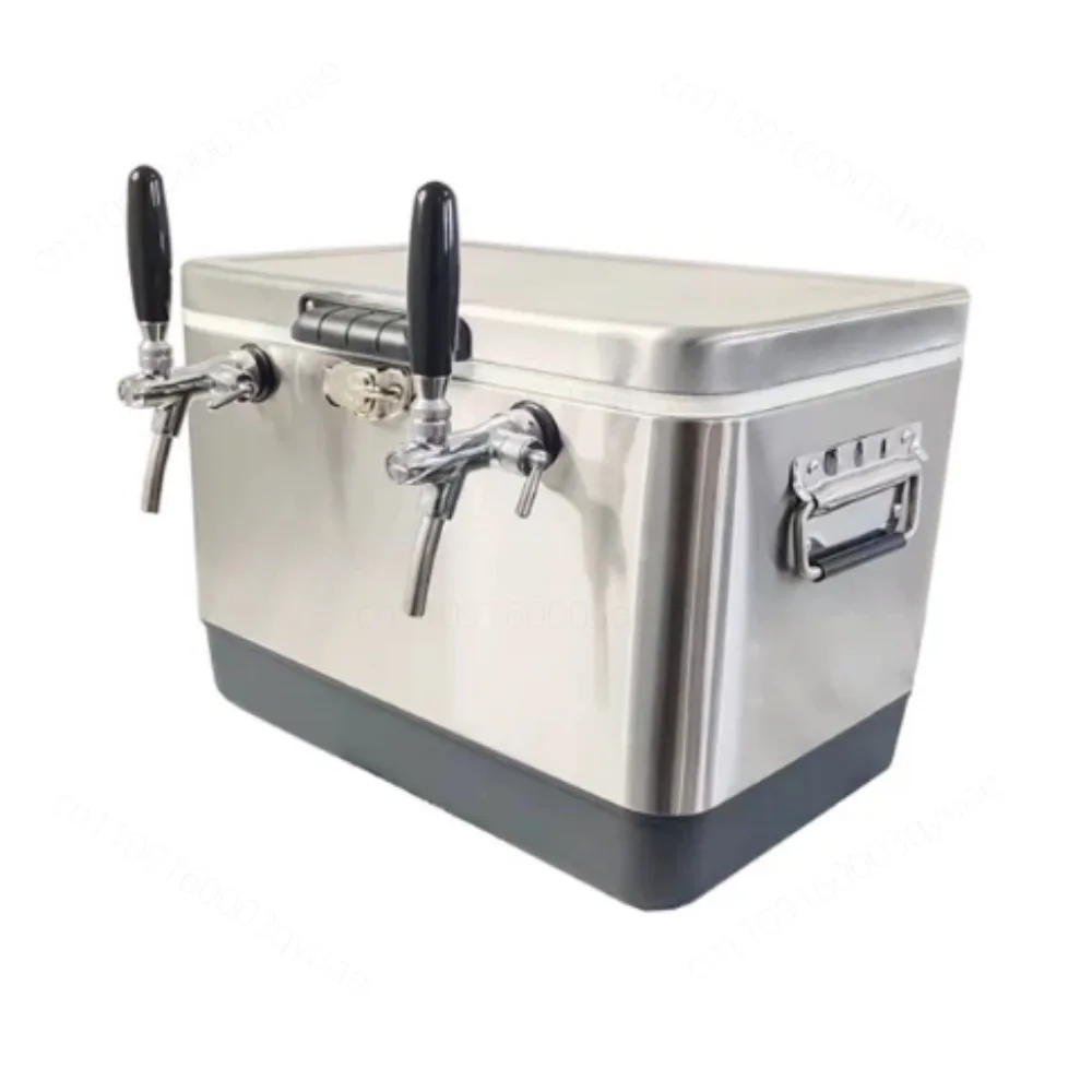 for Stainless Steel Incubator Outdoor Beer Machine Mobile Beater Portable Beer Dispenser for Camping Party Bar Home Use