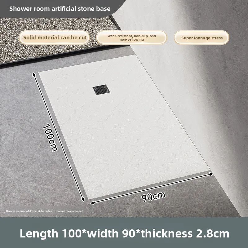 LMM shaped shower base Home hotel B & B leak-proof shower simple wind