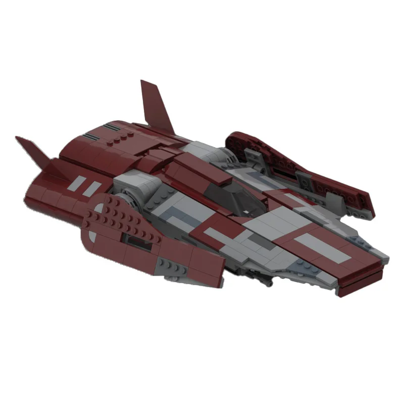 Hot 754 PCS MOC Interstellaire Landmeter Schip Technologie Modulaire Bouwstenen Model Voor Kinderen DIY Montage Speelgoed Kerstcadeaus