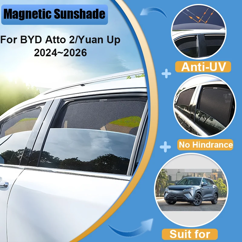 byd-atto-2-s1-pro-yuan-up-2024-2025-2026用-ウインドシールドフレーム-ブラインドウィンドウ-サンバイザー-シェード-抗uv-車保護-日除けパーツ