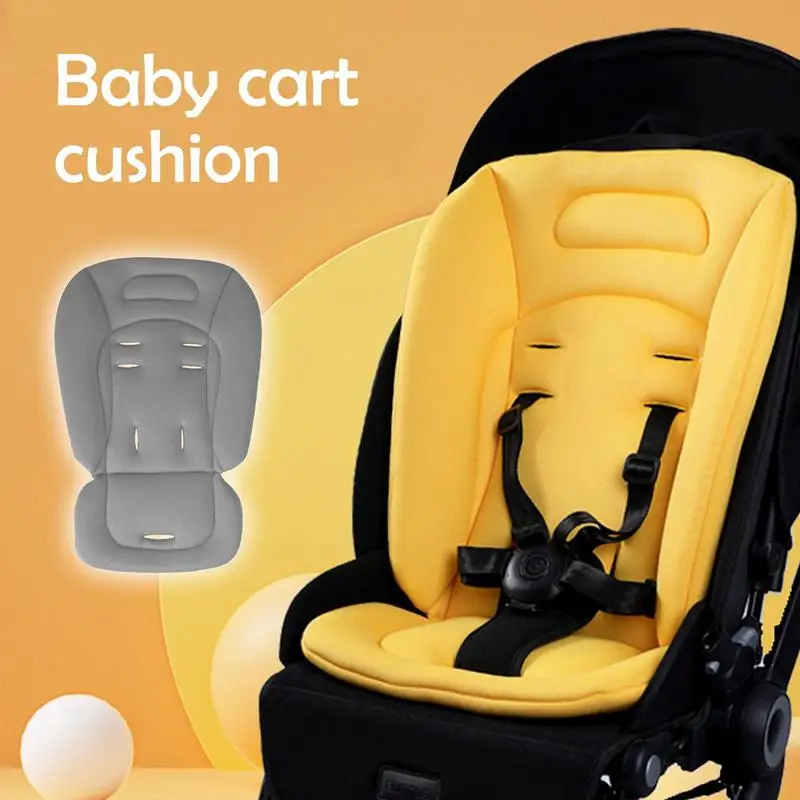 Baby Stroller Cushion Cotton Kids Pushchair Car Cart High Chair Seat Trolley Soft Mattress Baby Stroller Cushion Pad Accessories