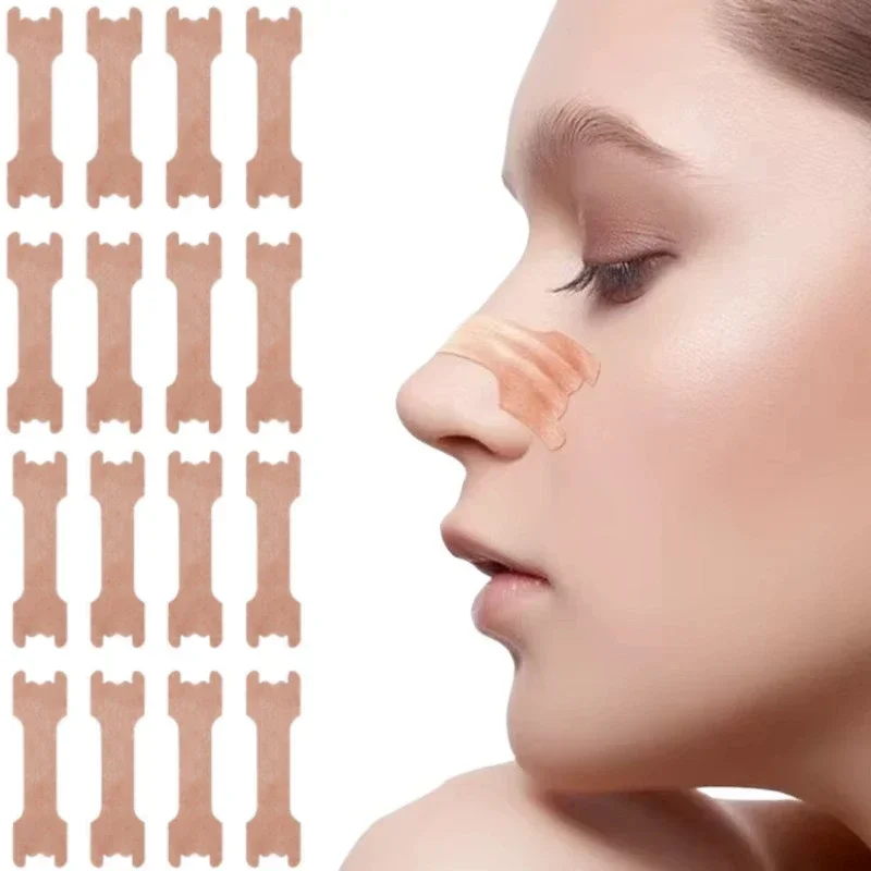 

300/200/100/50pcs Breath Nasal Strips Right Way Stop Snoring Anti Snore Nose Strip Easier Better Breathing Good Sleeping Patches