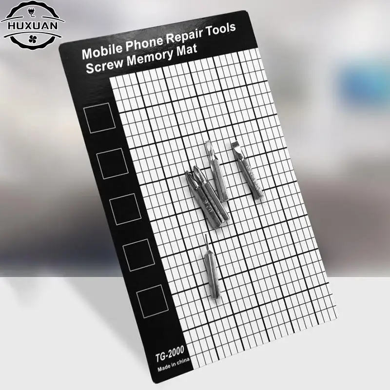 1PC Magnetic Screw Mat Memory Chart Work Pad Mobile Phone Repair Tools 145 X 90mm Palm Size Hand Tool