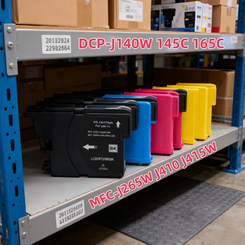 

LC985 LC980 LC1100 Cartridg Compatible for Brother DCP-J140W 145C 165C 195C 197C 385C 390CN MFC-J265W J410 J415W J220 printer