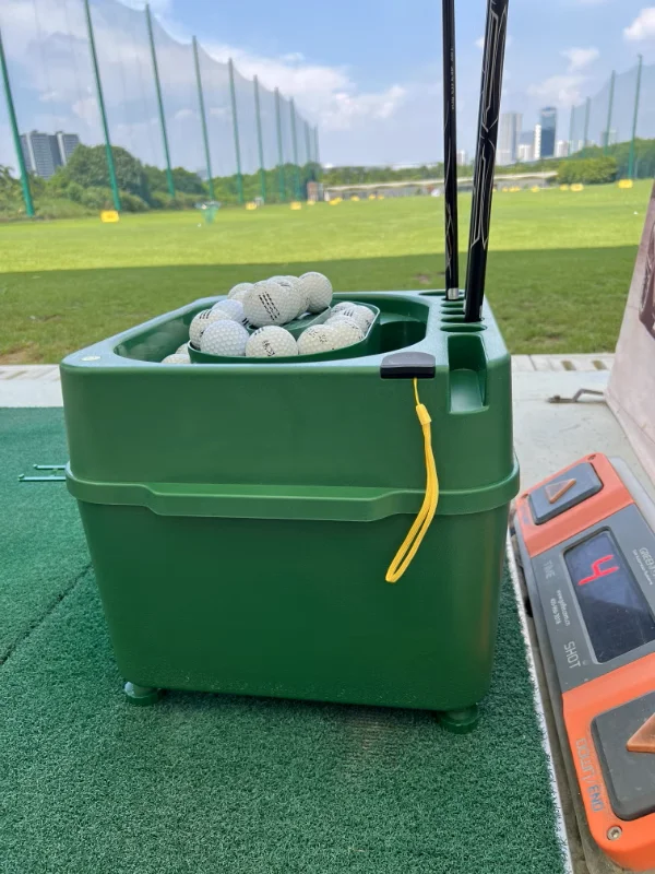 Multifunction   Induction Golf Ball Dispenser Automatic Golf Ball Dispenser Machine Motoreless Golf Driving Ball  er