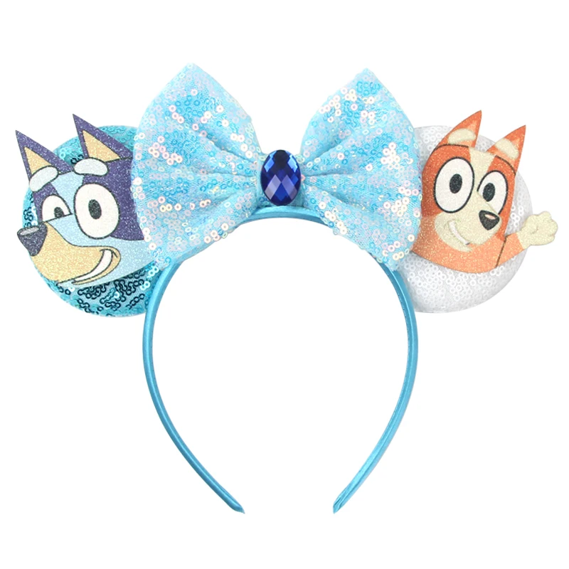Neuestes modisches, süßes Haarband mit Mausohren für Kinder und Erwachsene, Festival, Party, Cosplay, Pailletten, gestricktes Haarband, DIY-Haaraccessoires – Detail 14