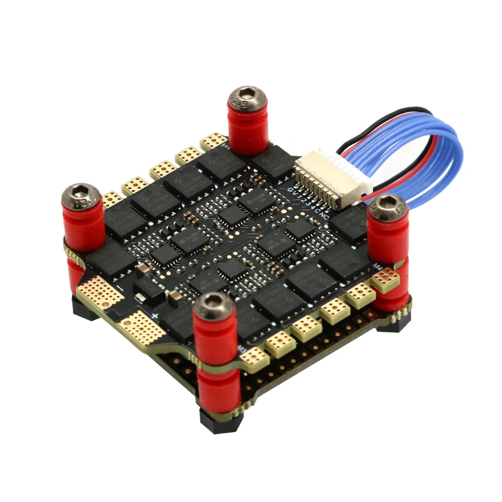 LANNRC F4 V3S PLUS التحكم في الطيران و4 في 1 45A 60A ESC Stack OSD 2-6S 45A BLHeli_S ESC لآلة النقش FPV s