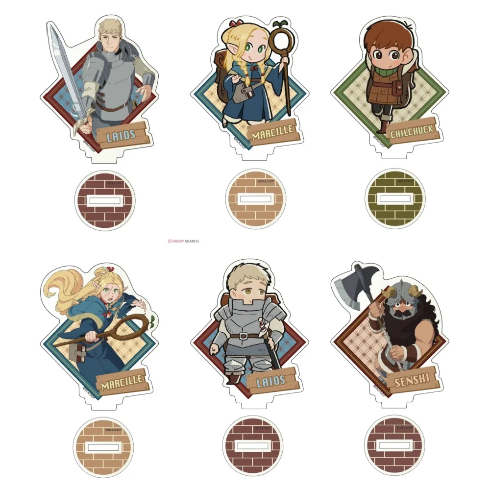 

Cute Anime Fans Gifts Delicious in Dungeon New HD Character Marcille Acrylic Stand Model Plate Desk Decor Christmas Gift Series