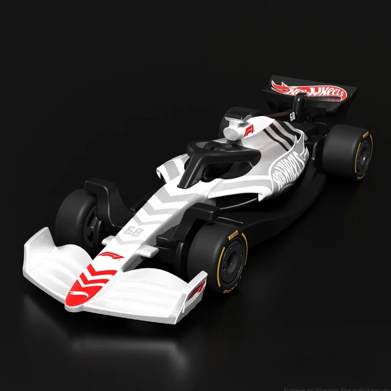 En stock Coleccionistas Hot Wheels Vehículos Hot Wheels Fórmula 1 Edición limitada Modelo enfocado por colector Modelos de automóviles con chasis totalmente metálico