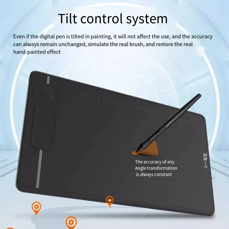 

Gaomon M6 Digital Board 8192 Handdrawn Board 5080LPI Computer Drawing Board Adapt to iPad Phone PS CSP SAI PR AI Drawing Board