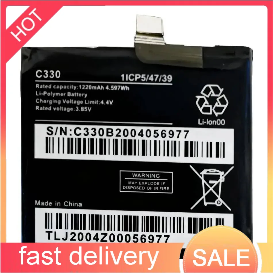 

Fit For C330 Premium Replacement 1220Mah Mobile Phone Battery