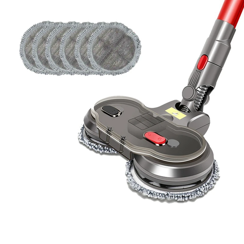 

Electric Wet Dry Mopping Head For Dyson V7 V8 V10 V11 Accessories With Water Tank Mop Head Mop Pads Replaceable Partsglobal Stoc