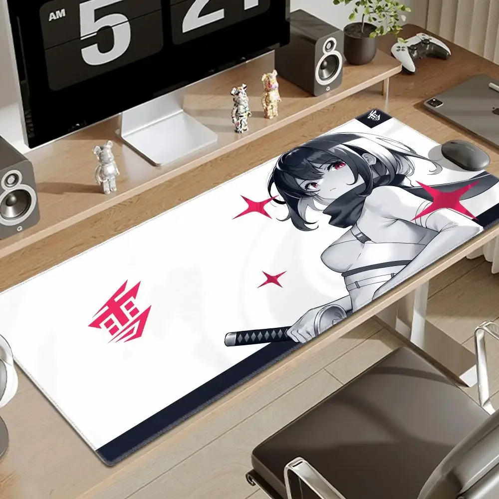 Gamer Professional FPS Large Mousepad YUki Aim Gaming Mouse Pad Anime Rubber Office Accessories 400x900MM Notebook Table Cushion