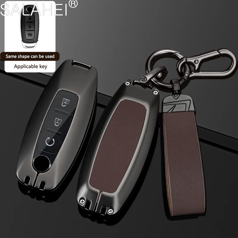 3 4 Buttons Fashion Car Key Case For Nissan Rouge Kicks Pathfinder j12 Ariya Altima Rogue Qashqai Bluebird Sylphy Keychain Shell