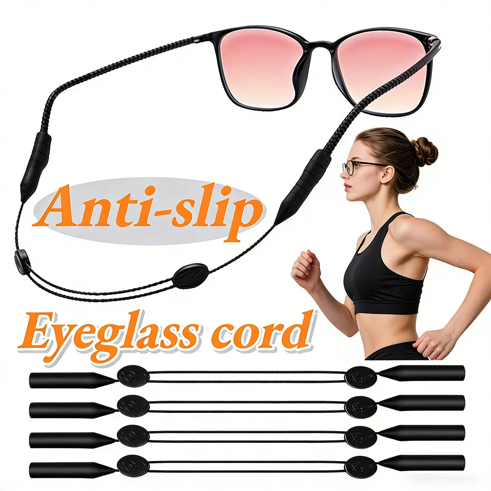 Aliexpress 10/100Pcs Sport Glasses Strap,Adjustable Eyeglass Holder,Sunglasses Lanyard & Eyewear Retainer for Reading Glasses Around Neck - Aliexpress Deal