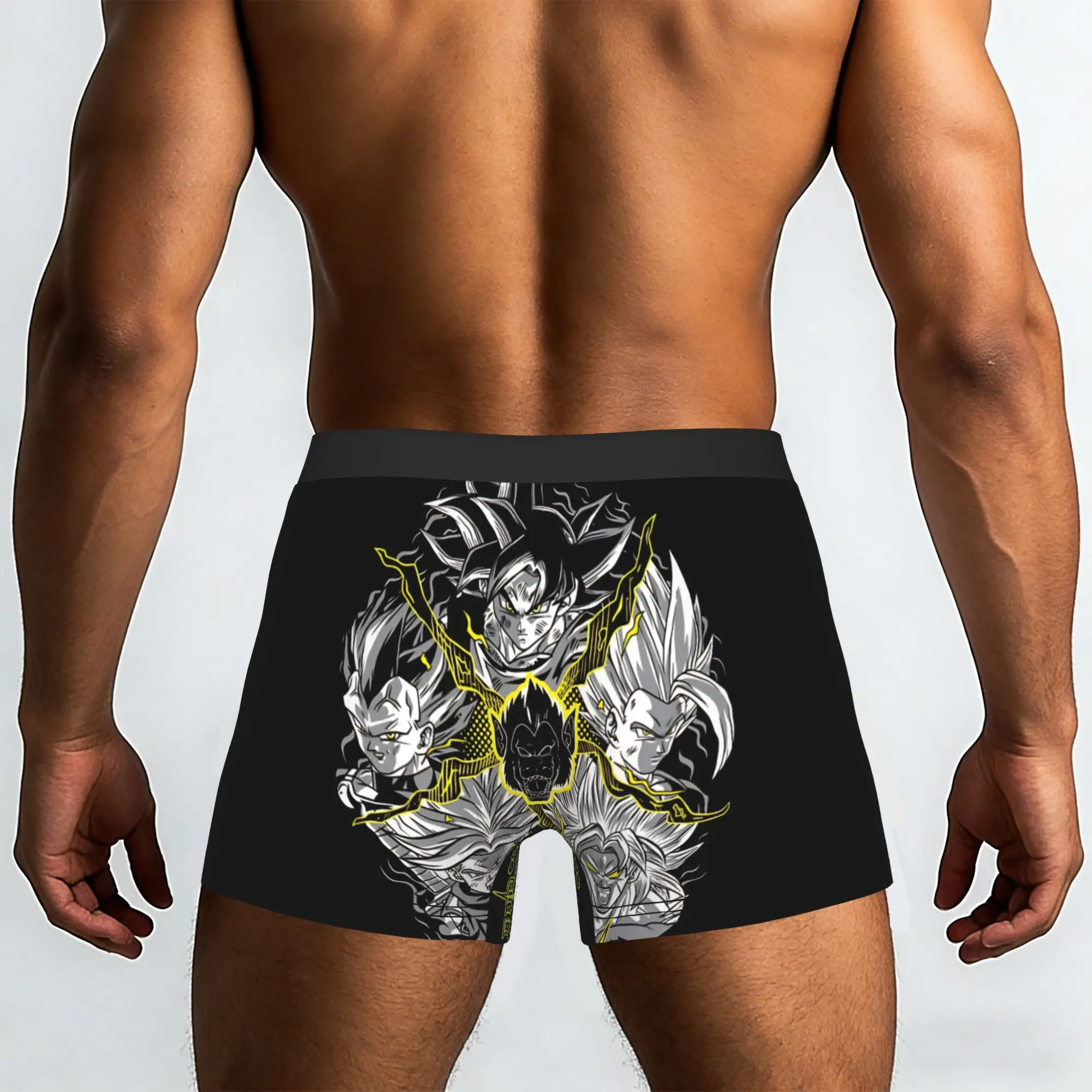 Super warriors   Bandai DRAGON BALL Underpants Breathbale Panties Male Underwear Comfortable Shorts Boxer Briefs