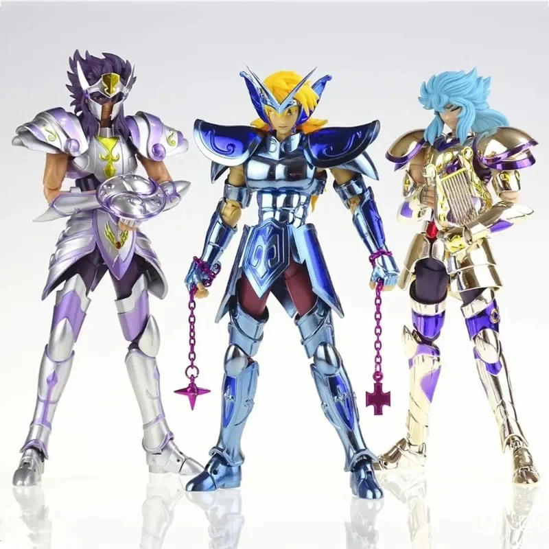 In Stock CS Saint Seiya Myth Cloth EX Cepheus Albiore Crateris Suikyo Lyra Orphee Silver Knights of The Zodiac Action Figure Toy