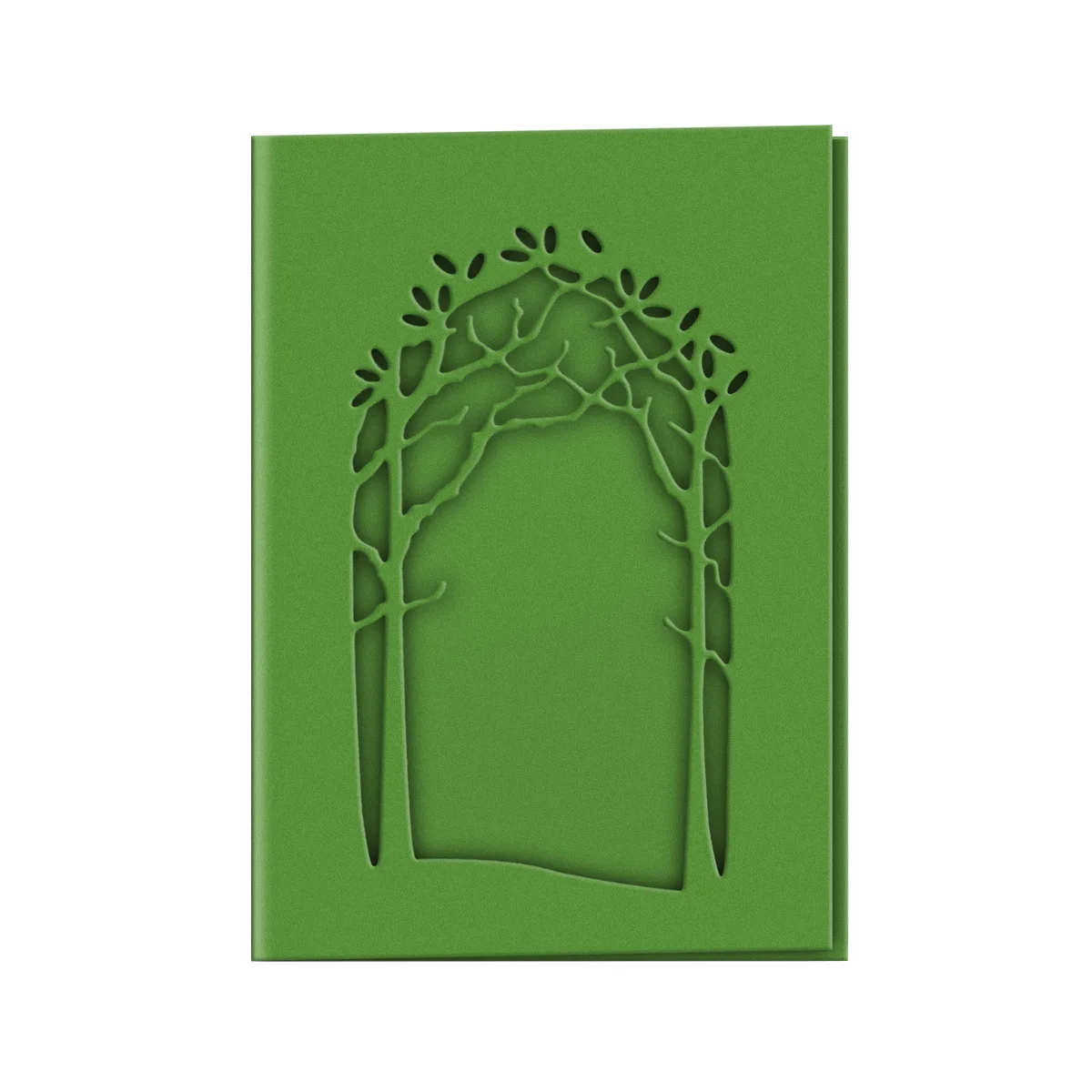 Layered Tree Forest Path Entrance Metal Cutting Dies Scrapbooking 3D Clip Art Greeting Card Postcard Cover Decorating Punch Die