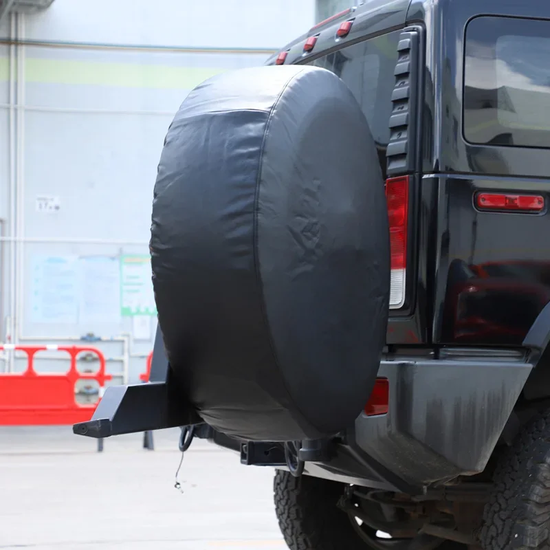 For 03-09 Hummer H2 Spare Tire Cover Car Tire Storage Bag Dustproof Accessories Protector Shape Spare Tire Cover Storage Bag