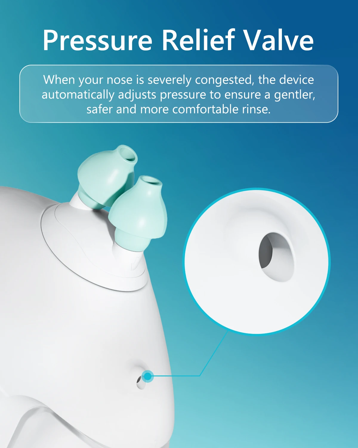 Nascool Electric Nasal Irrigation System with 50 Salt Packets, 2 Modes Nose Cleaner for Sinus Relief, Runny Nose, Nasal Congesti