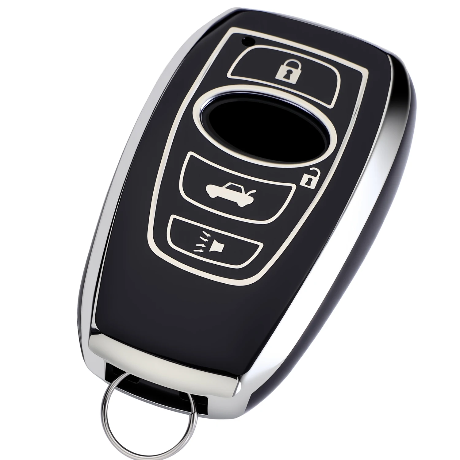 Fits for Subaru Key Fob Cover Crosstrek Outback Forester Impreza Legacy TPU Case Protector Keychain