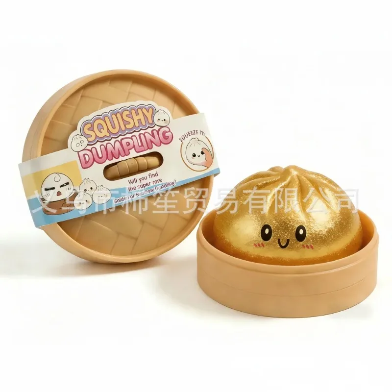 novo-brinquedo-sensorial-squishy-de-glitter-em-formato-de-dumpling-com-caixa-para-alivio-do-estresse