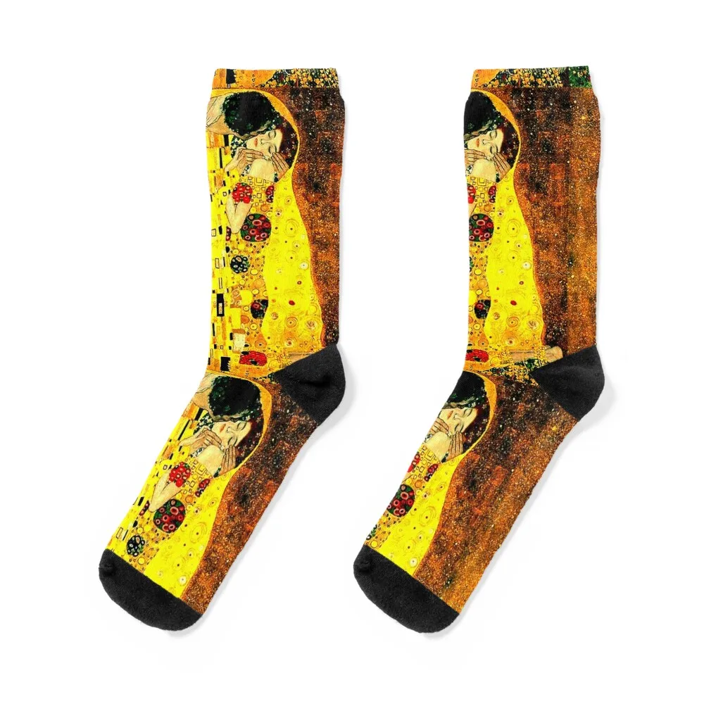 

the kiss gustav klimt Socks ankle christmas gift summer kawaii Men Socks Luxury Brand Women's